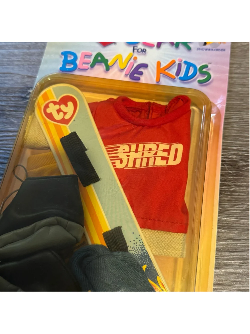 11-236 Ty Gear Apparel For Beanie Kids. “snowboarder”
